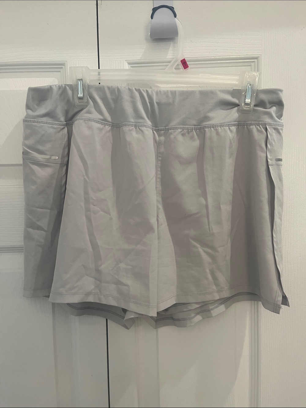 Avia Light Gray Athletic Skort Shorts